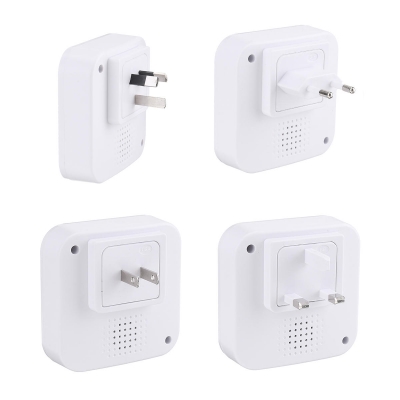 300M Waterproof Wireless Doorbell 55 Songs Chime LED Flash EU/US/UK/AU Plug COD [1554491]