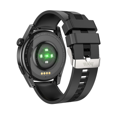 HOCO Y9 1.32 inch 360*360px HD Full Touch Screen bluetooth Call Heart Rate Monitor IP68 Waterproof Smart Watch COD [1960448]