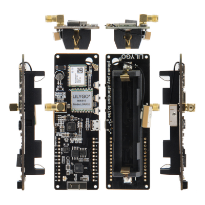 LILYGO® Meshtastic AXP2101 T-Beam V1.2 ESP32 LoRa Development Board 433MHz 868MHz 915MHz 923MHz WiFi Bluetooth GPS OLED Display COD [1992938]