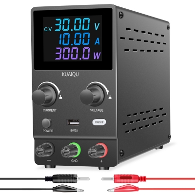 Nice-Power SPPS-B-D 3010 Adjustable Voltage Power Supply High Precision Portable Stable Operation 0-120V 0-10A with Efficient Cooling and Safety Fuse Ideal for Workshops and Laboratories [2005599]