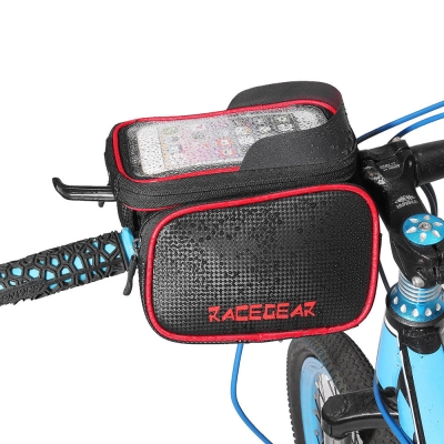 6.2" Mobile Phone Bicycle Front Bag Frame Case Tube Touch Screen Bilateral Bag COD [1634287]