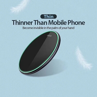 Bakeey 15W 10W 7.5W 5W Wireless Charger Fast Wireless Charging Pad for Qi-enabled Smart Phones for iPhone 14 Pro Max 13 12 for Samsung for Xiaomi COD [1981866]