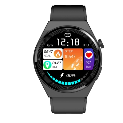 T88 1.32 inch 360*360px HD Screen bluetooth Calling Heart Rate Blood Pressure SpO2 Monitor Sport Fitness IP67 Waterproof Smart Watch COD [1975800]