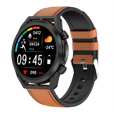 ET310 1.39 inch HD Screen Uric Acid Measurement bluetooth Call Heart Rate Blood Pressure Blood Lipid SpO2 Monitor ECG PPG Blood Glucose HRV-AI SOS Sleep Monitoring Multi-sport Modes Music Playback IP6 [1995595]