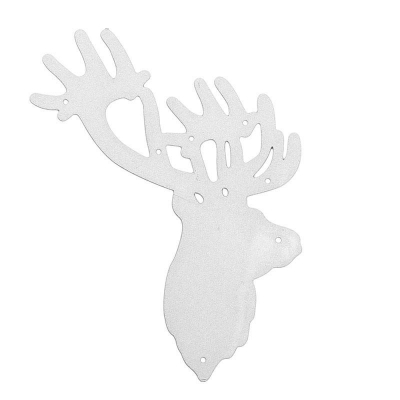 Reindeer Pattern Scrapbook DIY Album Card Paper Craft Maker Metal Dies Cutting Stencils COD [1260781]