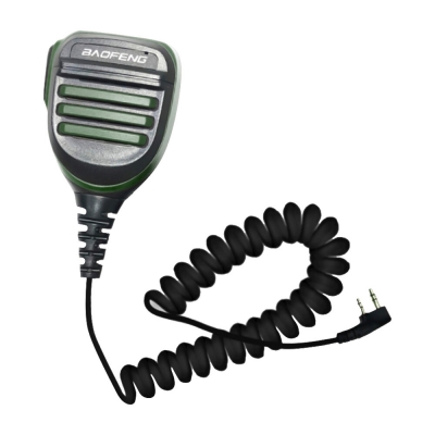 Baofeng Microphone Walkie Talkie High-definition Audio Large PTT Handheld Mic for Baofeng BF-UV5R/888S/82 COD [1982675]