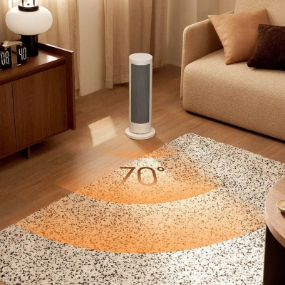 XIAOMI MIJIA Fan Heater Home Electric Heaters 2000W PTC Fast Ceramic Heating Low Noise 70° Wide Angle Air Supply COD [2004348]