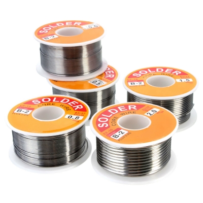 1PC 100g 63/37 Tin Lead Rosin Core 2mm 2% Flux Reel Welding Line Solder Wire COD [1977720]