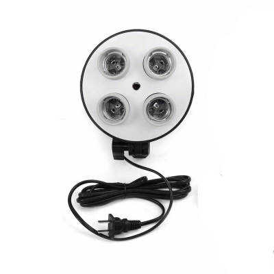 4 Socket E27 Video Shooting Light Lamp Bulb Head Holder COD [1455454]