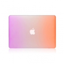 Fashion Rainbow Colorful Protective Shell Laptop Case Cover For Apple MacBook Retina 12 Inch COD