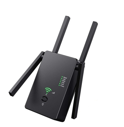 1200M Dual Band Wireless AP Repeater 2.4GHz 5.8GHz Router Range Extender WiFi Amplifier Signal Extend WiFi Booster COD [1742459]