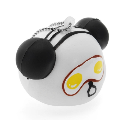 Squishy Panda Face With Ball Chain Soft Phone Bag Strap Collection Gift Decor Toy COD [1210103]