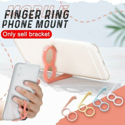 2pcs WUID Multifunctional Creative Mini Finger Ring Mobile Phone Holder Bracket for iPhone 13 POCO X3 F3 COD [1885598]