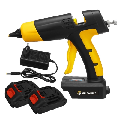 VIOLEWORKS 21V Digital Hot Melt Glue Guns Cordless Rechargeable Hot Glue Applicator Home Improvement DIY COD [1915966]