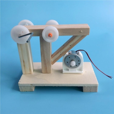 DIY Hand Crank Generator Scientific Education Material Assemble Model Kids Student Classroom Manual COD [1336146]