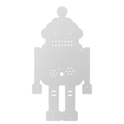 Robot Pattern DIY Cutting Scrapbook Card Photo Album Paper Embossing Craft Decoration COD [1315975]