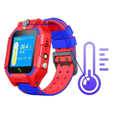 Bakeey FZ5 Thermometer Temperature Measurement Kid Watch S0S GPRS Real-time Positioning Smart Watch COD [1647685]