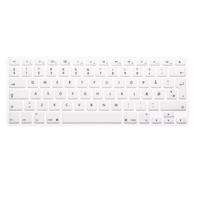 Translucent Colorful Silicone Keyboard Protective Film For Macbook13.3 15.4 European Version Danish COD [1007635]