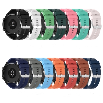 Bakeey 22mm Multi-color Silicone Replacement Strap Smart Watch Band For Huawei Watch GT2 46MM/GT2 Pro COD [1800244]