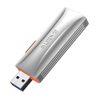 EAGET SU33 128GB USB Flash Drive USB3.2 Gen2&Type-C 550Mb/s High Speed Pendrive Mini Portable Memory U Disk for TV Laptop COD [1998981]