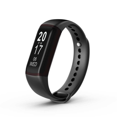 Bakeey L55S 0.87OLED Convertible Blood Pressure HR Monitor Fitness Tracker Smart Bracelet COD [1344884]