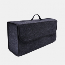 Multifunctional Large Capacity Felt Car Trunk Storage Bag Car Supplies Tail Box Organizer COD