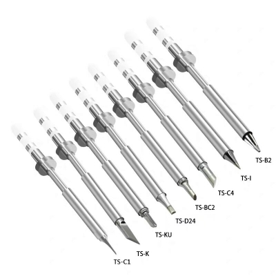 TS-C1 TS-K TS-KU TS-D24 TS-BC2 TS-C4TS-I TS-B2 Replacement Soldering Iron Tips for SQ-001 SQ-D60 Soldering Iron COD [1750351]