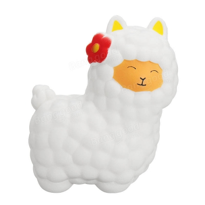 Jumbo Sheep 17cm Squishy Alpaca Super Slow Rising Cream Scented Fun Toys COD [1274729]