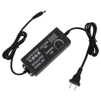 3-24V 3A High Power Adjustable Power Supply Regulating Voltage And Speed Switching Power Supply Temperature Dimming Adapter EU/US/UK/AU COD [1988906]