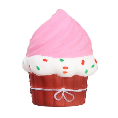 Puff Cake Squishy 10*8.5CM Slow Rising With Packaging Collection Gift Soft Toy COD [1309351]