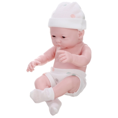 9.5inch Baby Doll Real Life Soft Silicone Doll Baby Girl Realistic Handmade Baby Doll Toy COD [1947527]