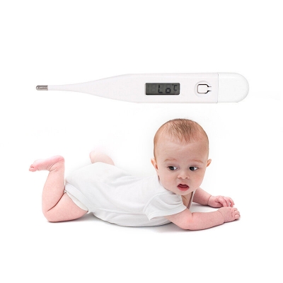 Digital LCD Electronic Thermometer °C / °F Baby Boy Girl Body Temperature Checking Safe Oral Digital Thermometers Kids Health Care Tool COD [1662243]