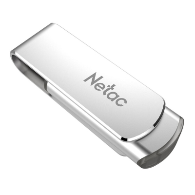 Netac USB 3.0 Flash Drive 360° Rotation Aluminum Alloy USB Disk 32G 64G 128G 256G Portable Thumb Drive for Computer Laptop U388 COD [1948662]