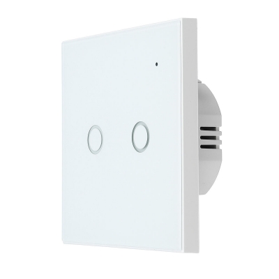 NEO WiFi On/Off Switch Light Switch 2Gang Wireless EU Light Control Smart Switch EU Remote Conrtol COD [1438736]