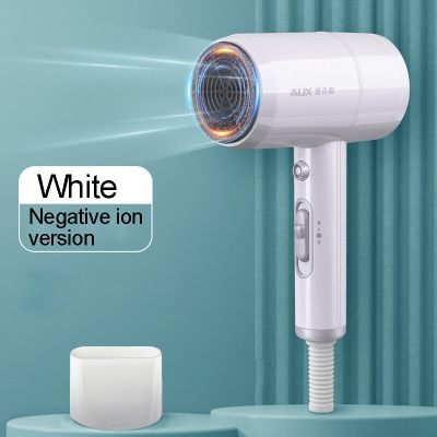 AUX 1800W Negative Ion Hair Dryer 220V Household Portable Electric Hair Dryer Three Levels Of Temperature Adjustable COD [2001258]