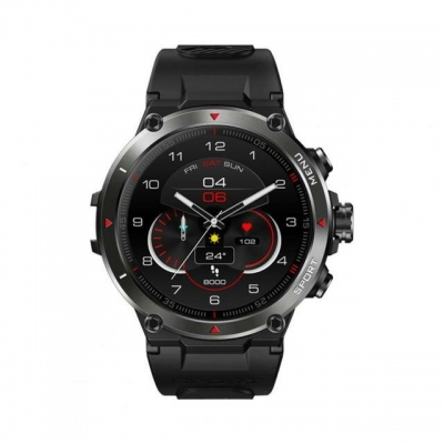 Zeblaze Stratos 2 GPS 360*360px Always-On AMOLED Display 4 Modes Heart Rate Blood Pressure SpO2 Monitor 100+ Watch Faces 5ATM Waterproof Smart Watch COD [2001484]