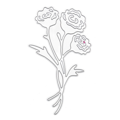 Roses Flower Metal Scrapbook Photo Album Paper Work Craft DIY Cutting Dies COD [1402328]