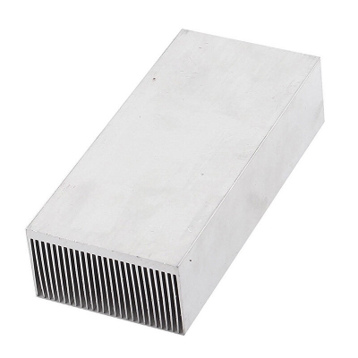 Dense Teeth Heat Sink 69*37*150mm Aluminum Heat Sink LED Heat Sink Aluminum Block Compact Teeth 24 Fin Radiator for IC Module PC Computer LED PCB COD [1978724]