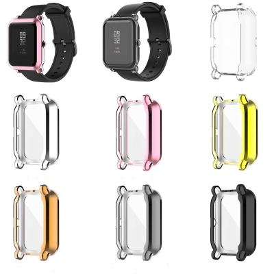 Bakeey Electroplating All-inclusive TPU Watch Case Cover Watch Protector for Amazfit bip/bip lite COD [1777400]