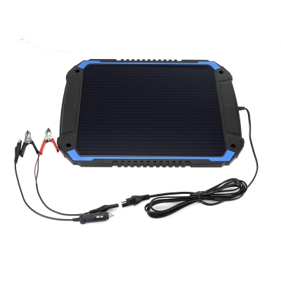 4.8W 18V Portable Solar Panel Power Battery Charger Backup for Automotive Motorcycle Boat Marine RV etc COD [1451189]