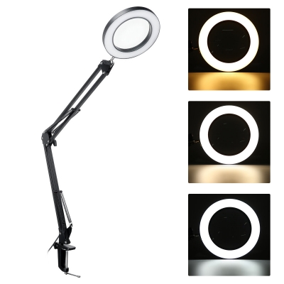 5X Magnifying Lamp Clamp Mount LED Magnifier Lamp Manicure Tattoo Beauty Light COD [1801341]