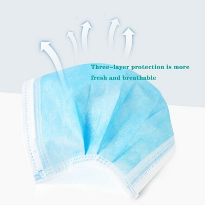 50pcs Face Mouth Masks Fast delivery Hot Sale 3-layer Mask Non Woven Disposable Anti-Dust Masks Earloops Masks COD [1684845]