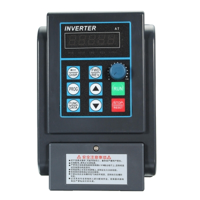 2.2KW 12A 220V 1PH In 3PH Out 380V Variable Frequency Converter Drive Inverter V/F Vector Control COD [1294090]