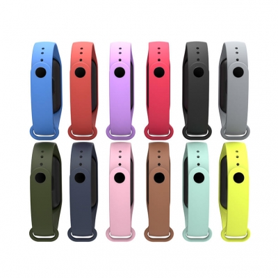 Bakeey Colorful Silicone Replacement Wristband Strap Bracelet Wristband for XIAOMI Mi Band 3 COD [1308818]