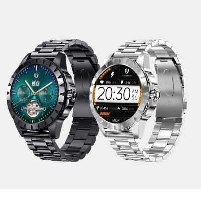 LEMFO LEMZ 1.39 inch 454*454 pixels Touch Screen ECG Heart Rate Monitor bluetooth calling 16 Sports Modes IP67 Waterproof Smart Watch COD [1900560]