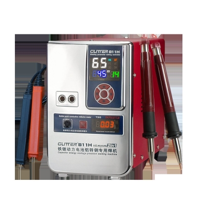 GLITTER 811H Industrial Energy Storage Spot Welder with Real-Time Monitoring High Pulse Power 42KW/36KW Resistance Measurement Function High Ampere Welding Pens Intelligent Design for Battery Protecti [2006193]