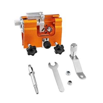 Chainsaw Sharpener Portable Chain Saw Sharpening Tool Set Sharpener File Table Quick Sharpening Suitable for All Kinds of Chain Saws and Electric Saws CO [1984796]