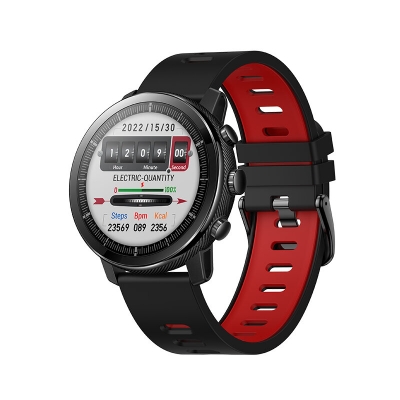 L28 1.3 inch 240*240 HD Screen bluetooth Call Heart Rate Blood Pressure SpO2 Monitor Sleep Monitoring Multi-sport Modes Music Playback IP67 Waterproof Smart Watch [1994205]