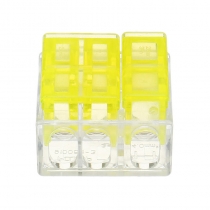 3Pin 1 Way Series Wire Connector Flame Retardant Terminal Block Electric Cable Terminal COD