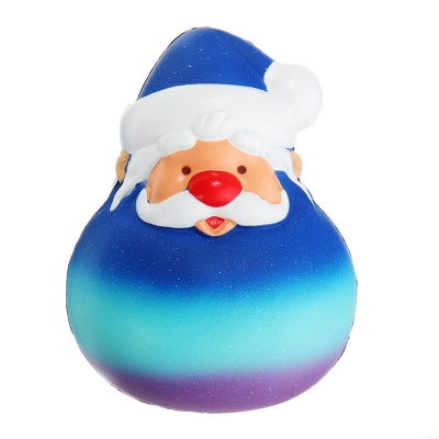 Simela Squishy Father Christmas Tumbler 13cm Slow Rising Collection Gift Decor Soft Squeeze Toy COD [1283952]